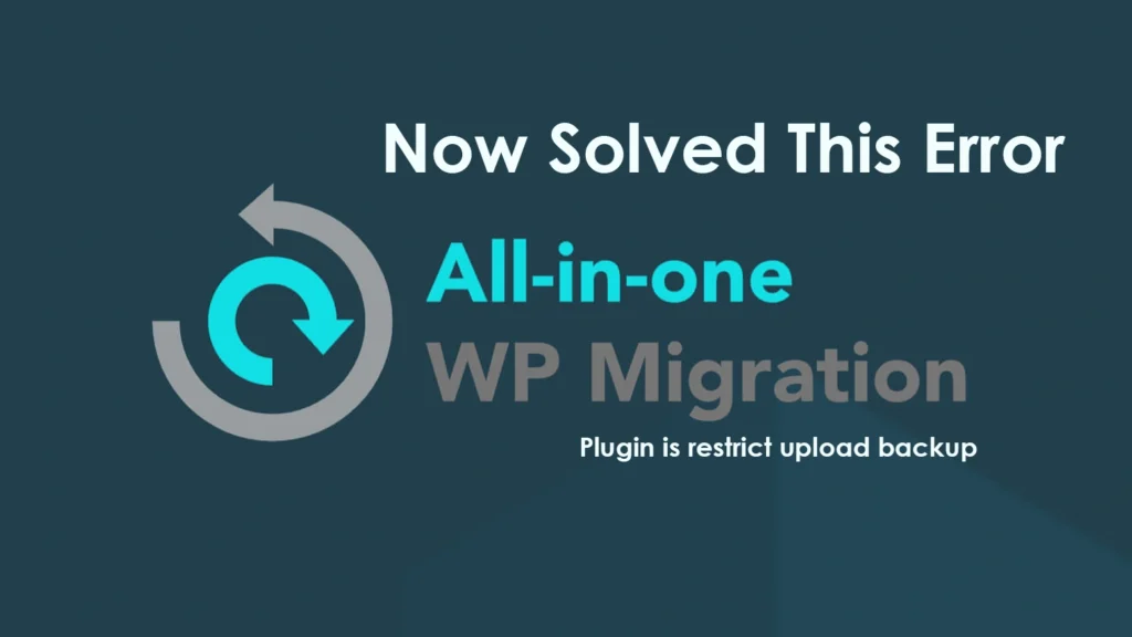 Fix All-in-One WP Migration restore disabled issue by turning off auto updates