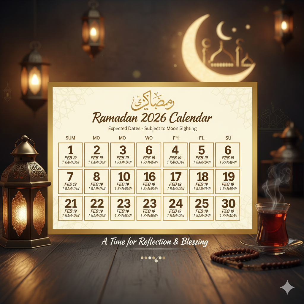 When is Ramadan 2026 starting